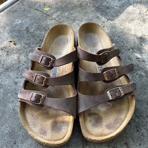 Brown Birkenstocks